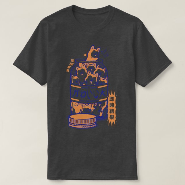 Camiseta Antidepresivo shiba por Tobe Fonseca (Diseño del anverso)