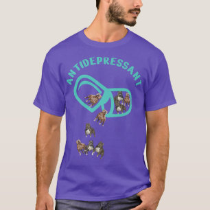 Camiseta Antidepresivos, amantes de los perros Pitbull, per
