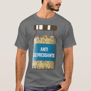 Camiseta Antidepresivos, Amor Sonrisa Pitbull, Perro Es Amo
