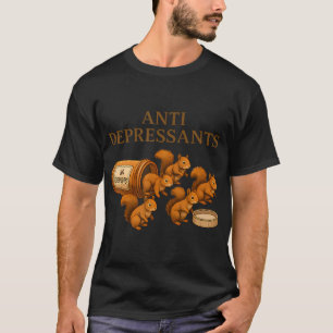 Camiseta Antidepresivos de Ardilla