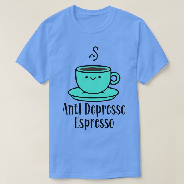 Camiseta Antidepresso (Diseño del anverso)