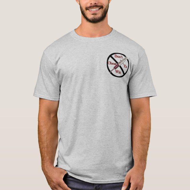 Camiseta Antidopaje de la ayuda (Anverso)