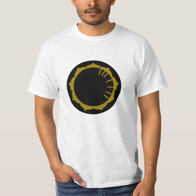 Camiseta Antídoto de Radionic para PTSD (Anverso)