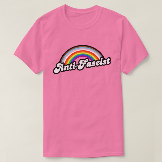 Camiseta Antifascista LGBTQ+ (Diseño del anverso)