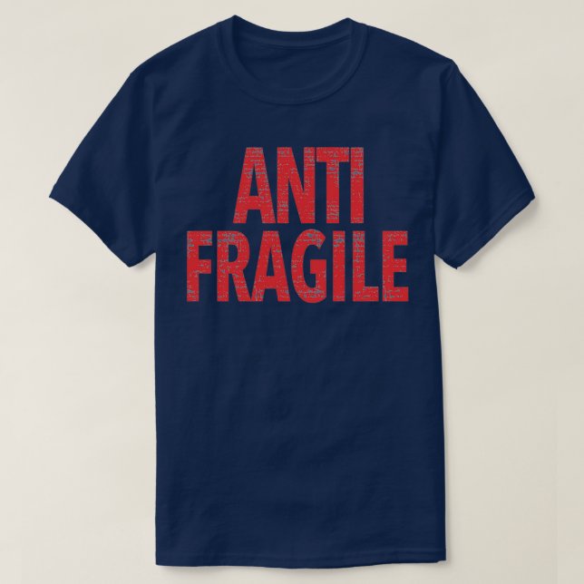 Camiseta Antifrágiles 3 (Diseño del anverso)