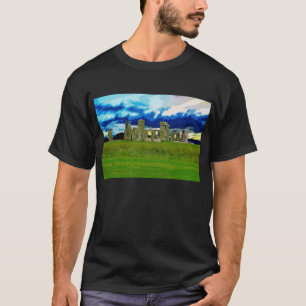 Camiseta Antigua arquitectura de maravillas de la Inglaterr