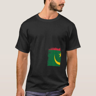 Camiseta Antigua bandera de Mauritania Independencia de Mau
