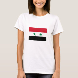 Camiseta Antigua bandera de Siria