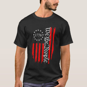 Camiseta Antigua Bandera Estadounidense 4 De Julio De 1776 