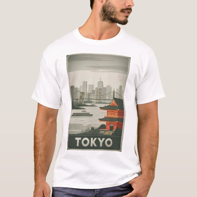Camiseta Antigua cosecha de Tokio (Anverso)