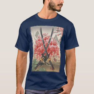 Camiseta Antigua cultura japonesa Sakura Cherry Blossom Kat