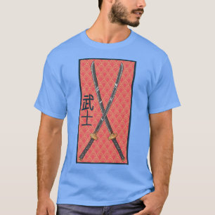 Camiseta Antigua cultura japonesa Samurai vintage Katana