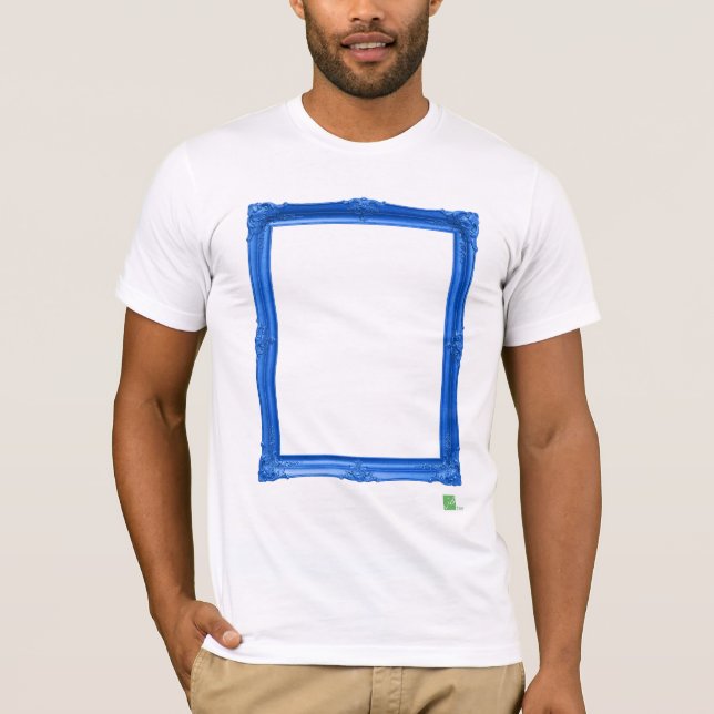 Camiseta antigua del marco (Anverso)