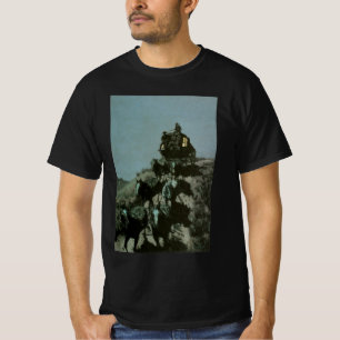 Camiseta Antigua diligencia de las llanuras de Remington