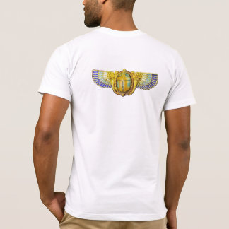 CAMISETA ANTIGUA ESCÁRABE EGIPCIA/CORNUCOPIA JEWEL