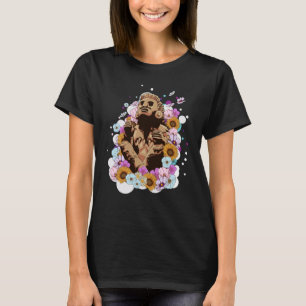 Camiseta Antigua estatua de escultura azteca maya