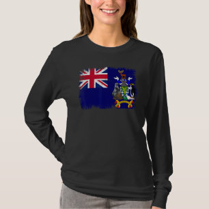 Camiseta Antigua Georgia del Sur y las Islas Sandwich del S