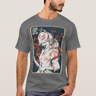 Camiseta Antigua japonesa samurái japonesa