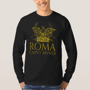 Camiseta Antigua Legión Romana Águila Aquila Roma Caput Mun