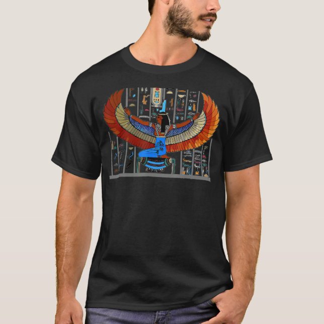 Camiseta Antigua madre diosa de la realeza egipcia de Kemet (Anverso)