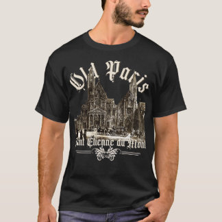 Camiseta Antigua París Eglise Saint Etienne du Mont