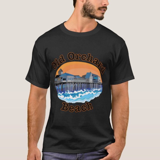Camiseta Antigua playa de Orchard (Anverso)
