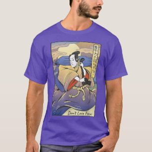 Camiseta Antigua retro japonés Samurai Warrior Photography