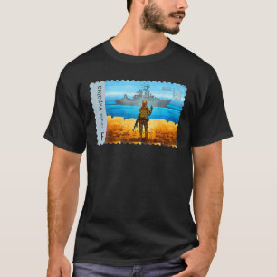 Camiseta Antigua Ucrania: Bandera de rehenes, orgullo de ma