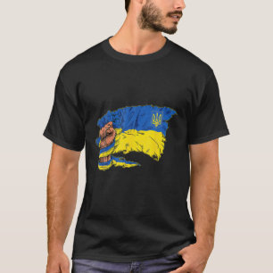 Camiseta Antigua Ucrania Bandera Ucraniana Orgullo de Ucran