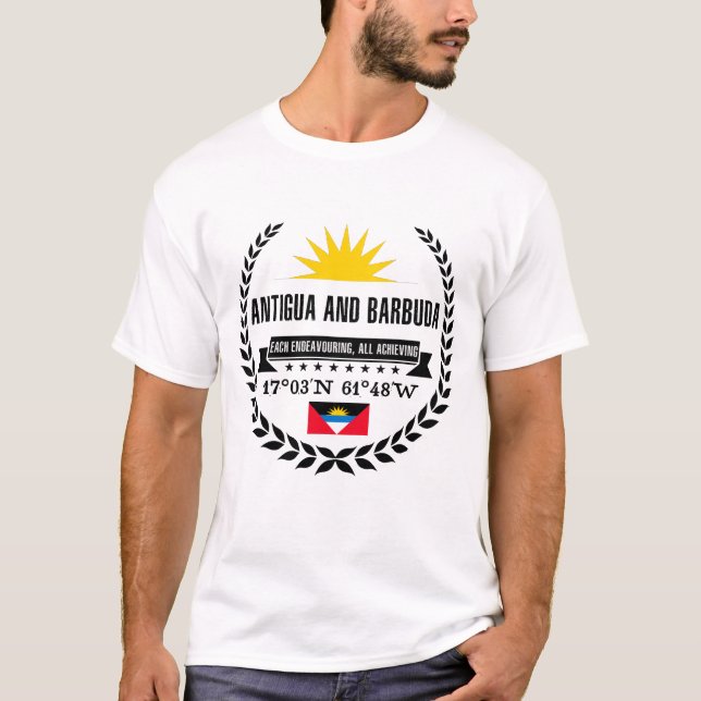 Camiseta Antigua y Barbuda (Anverso)
