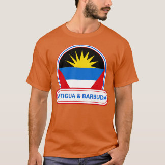 Camiseta Antigua y Barbuda Badge Antigua y Barbuda