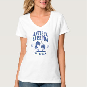 Camiseta Antigua y Barbuda Palma del Caribe