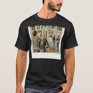 Camiseta Antiguas armas y accesorios de moda japoneses 4