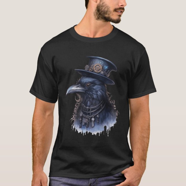 Camiseta Antiguas Criaturas Mágicas De Punk De Vapor De Vap (Anverso)
