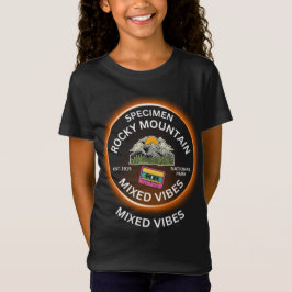 Camiseta Antiguas Vibraciones Mixtas de las Montañas Rocosa
