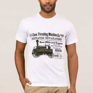 Camiseta Antigüedad de la agricultura de la granja de vapor