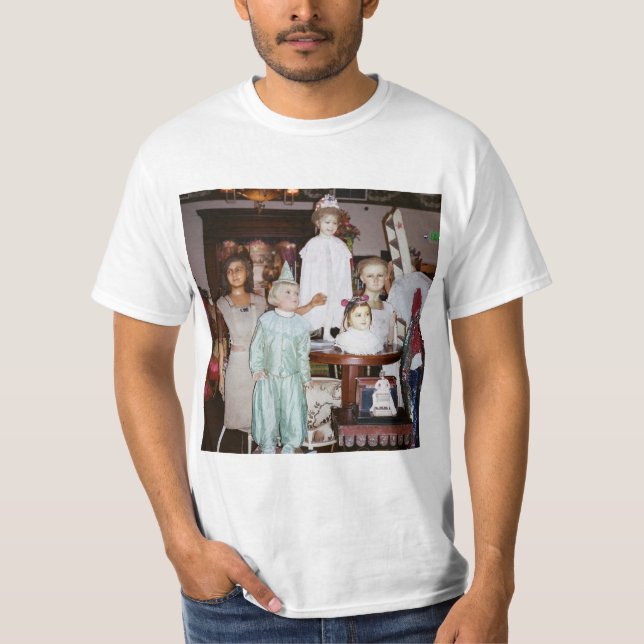 Camiseta Antigüedad de las muñecas vintage (Anverso)