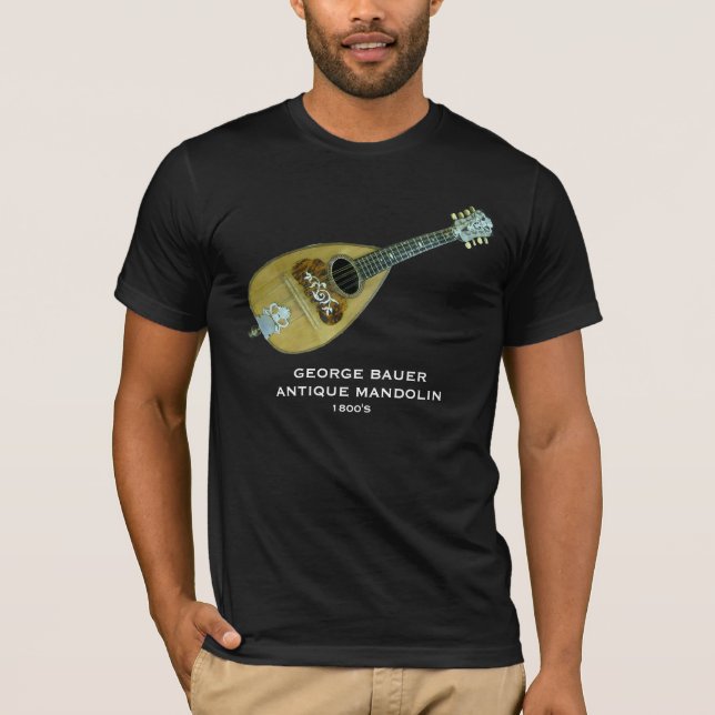 CAMISETA ANTIGÜEDAD MANDOLIN-T-SHIRT (Anverso)