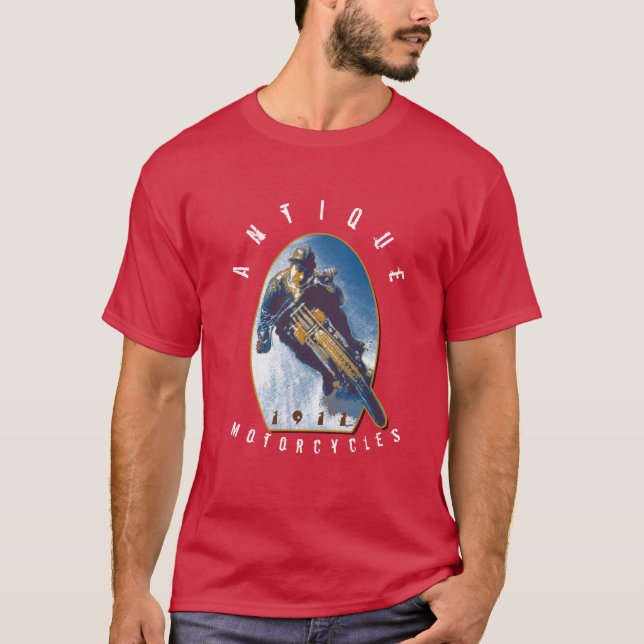 Camiseta Antigüedad Motorcyles (Anverso)