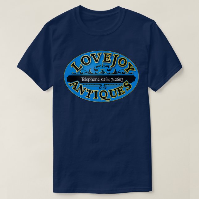 Camiseta Antigüedades de Lovejoy (Diseño del anverso)