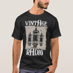 Camiseta Antigüedades de radio de época que recopilan colec