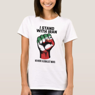 Camiseta Antiguerra 'Me Siento Con Irán'