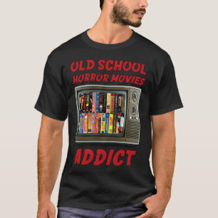 Camiseta Antiguo adicto al horror de la escuela 01