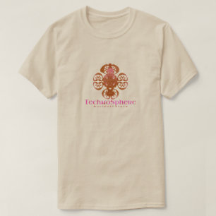 Camiseta Antiguo artefacto de futuro/ naranja v005