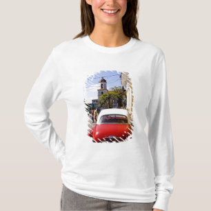Camiseta Antiguo automóvil clásico americano en Guanabacoa 