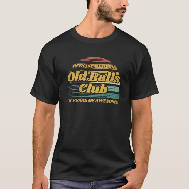 Camiseta Antiguo Club De Bolas 40 Años De Impresionante Gra (Anverso)