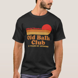 Camiseta Antiguo Club de Bolas 54 años de asombrosos hombre