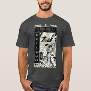 Camiseta Antiguo código de Bushido de arte Samurai 