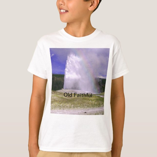 Camiseta Antiguo creyente en el Parque Nacional Yellowstone (Anverso)