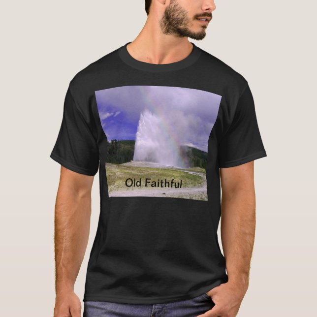 Camiseta Antiguo creyente en el Parque Nacional Yellowstone (Anverso)
